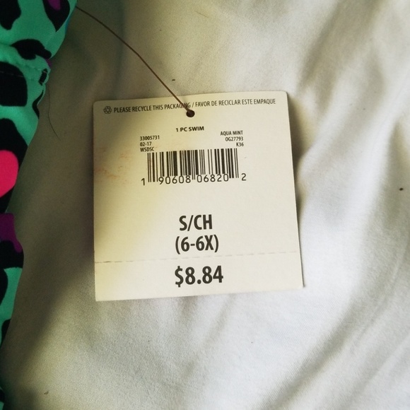 OP child bathing suit size 6-6x - Picture 2 of 2